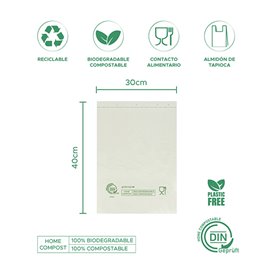 Bolsa Mercado Block Home Compost “Classic” 30x40cm G48 (2.000 Uds)