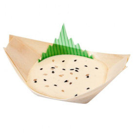 Bandeja de Bambu 110x70x20mm (2000 Uds)