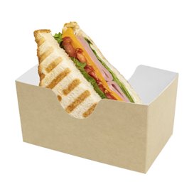 Envase para Sandwich Kraft (25 Uds)