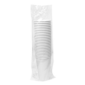 Vaso Cartón 16 Oz/500ml Blanco Ø9cm (500 Uds)