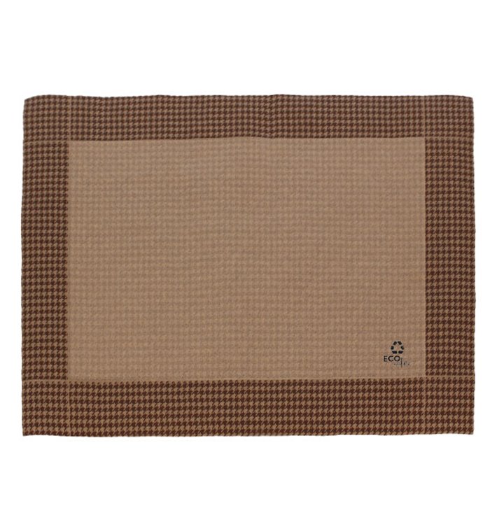 Mantel Individual Papel 30x40cm Kraft "Pata Gallo" 50g (2500 Uds)