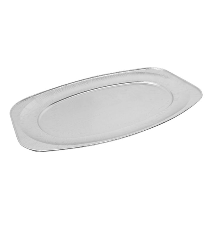 Bandeja Ovalada de Aluminio 2150ml (60 Uds)