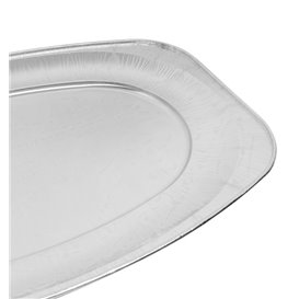 Bandeja Ovalada de Aluminio 2285ml (60 Uds)