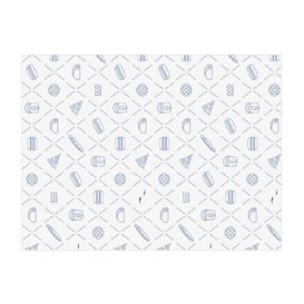 Envuelta Antigrasa Eco Azul 30x40cm (3.000 Uds)