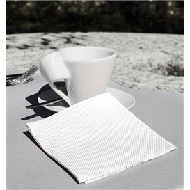 Servilleta de Papel Micropunto 20x20cm 2C Blanca (100 Uds)