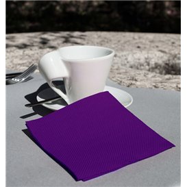Servilleta de Papel Micropunto 20x20cm 2C Lila (100 Uds)