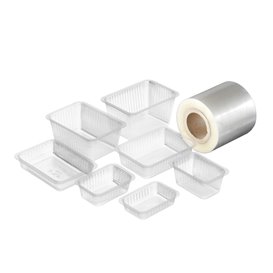 Envase Plástico PP Termosellable 250ml (100 Uds)