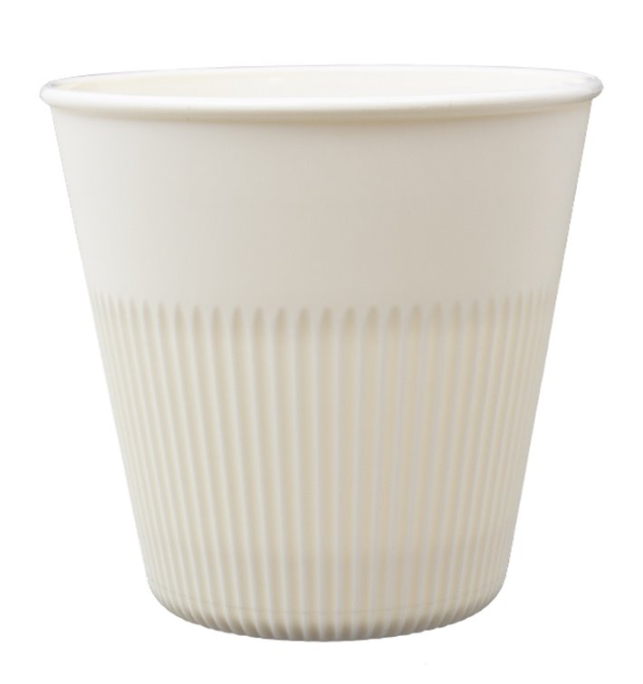 Vaso Reutilizable Durable PP Crema 230ml Ø9,6cm (25 Uds)
