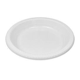 Plato Reutilizable PS Hondo Blanco 22cm (250 Uds)