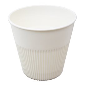 Vaso Reutilizable Durable PP Crema