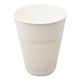 Vaso Reutilizable Durable PP Crema 355ml Ø9,6cm (25 Uds)