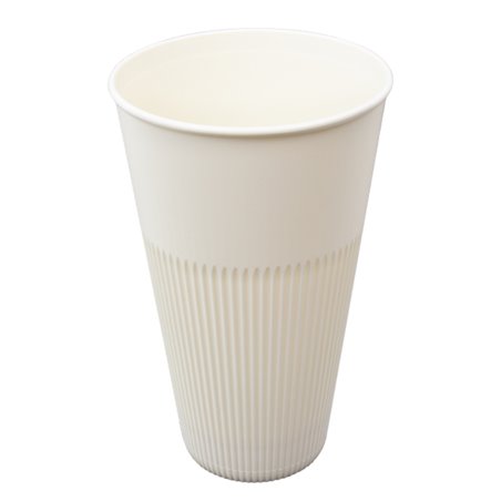 Vaso Reutilizable Durable PP Crema
