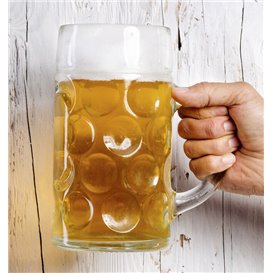 Jarra Reutilizable Durable SAN para Cerveza 1.000ml (1 Ud)