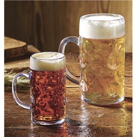 Jarra Reutilizable Durable SAN para Cerveza 1.000ml (1 Ud)