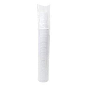 Vaso de Plástico PP Reutilizable Blanco 220ml (3.000 Uds)