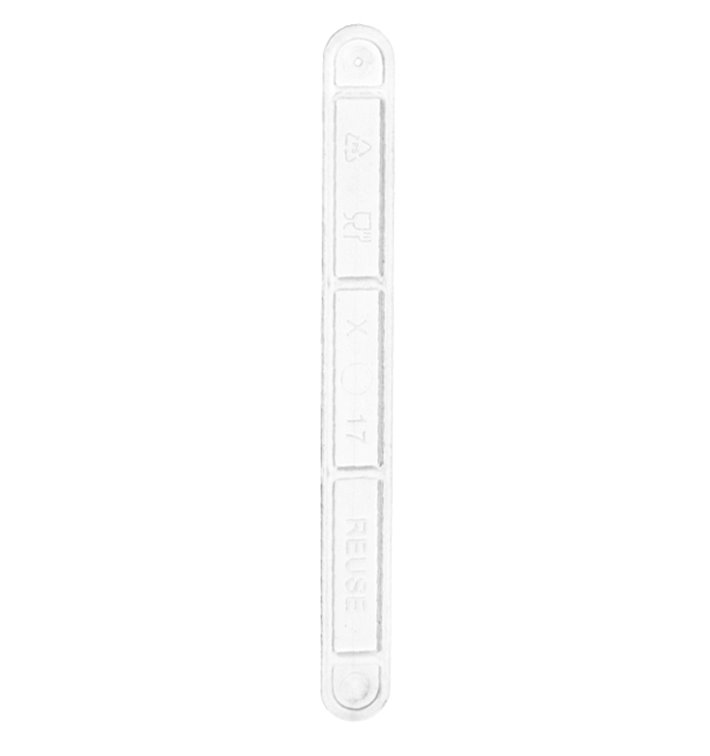 Agitador de Plástico para Café Transparente 9cm (100 Uds)