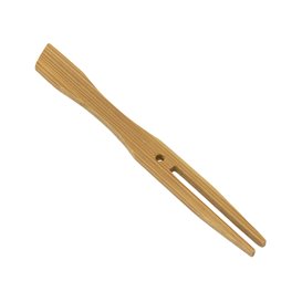 Mini Tenedor de Bambú Degustación 11cm (100 Uds)