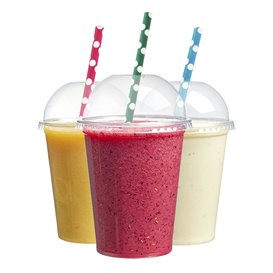 Pajita Recta Papel Surtido Granizado Ø8mm 24cm (3.000 Uds)