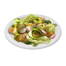 Plato Hondo Reutilizable Económico PS Blanco Ø22cm (25 Uds)