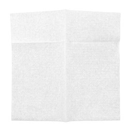 Servilletas Miniservis de Papel 17x17cm Blanca (400 Uds)