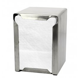 Servilletas Miniservis de Papel 17x17cm Blanca (400 Uds)
