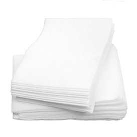 Servilletas Miniservis de Papel 17x17cm Blanca (400 Uds)