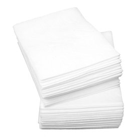 Servilletas Miniservis de Papel 17x17cm Blanca (400 Uds)