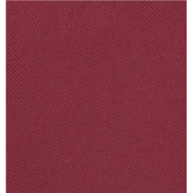 Servilleta Canguro de Papel Punta-Punta 40x40cm Burdeos (30 Uds)