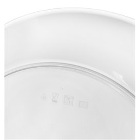 Plato Reutilizable Durable PP Mineral Blanco Ø23,5cm (60 Uds)