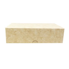 Caja Pastelería de Cartón Kraft 17,5x11,5x4,7cm 250g (20 Uds)