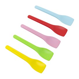 Cucharilla de Helado Colores CPLA 10cm (100 Uds)