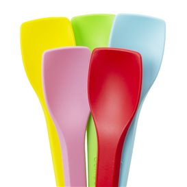 Cucharilla de Helado Colores CPLA 10cm (100 Uds)