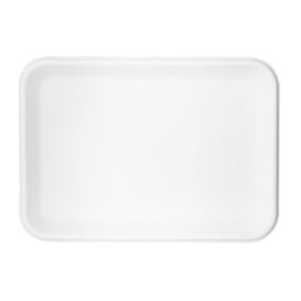 Bandeja Caña de Azúcar Blanca 20,5x14,5cm (500 Uds)