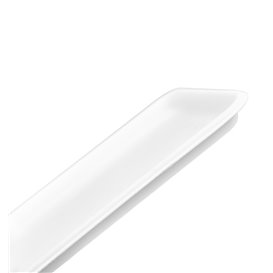 Bandeja Caña de Azúcar Blanca 20,5x14,5cm (500 Uds)
