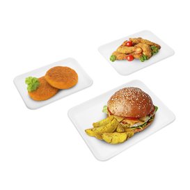 Bandeja Caña de Azúcar Blanca 20,5x14,5cm (500 Uds)