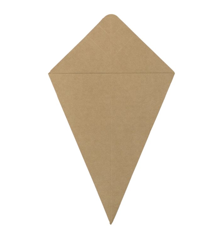 Cono Kraft Pestaña oara Salsa 220mm 100g (200 Uds)