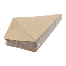 Cono Kraft Pestaña para Salsa 26,5cm 250g (50 Uds)