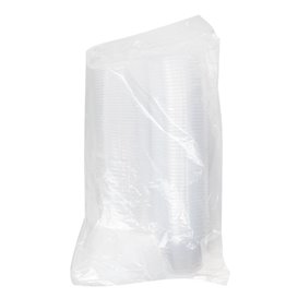 Tarrina Redonda Bisagra PP Transparente 120ml (1.000 Uds)