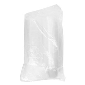 Tarrina Redonda Bisagra PP Transparente 120ml (1.000 Uds)