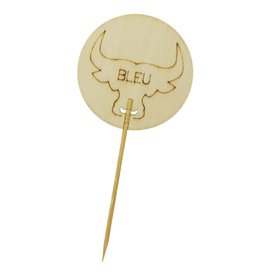 Palillo de Cocina de Bambú “Bleu” 9cm (60 Uds)
