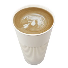 Vaso Reutilizable Durable PP Crema 470ml Ø9,6cm (100 Uds)