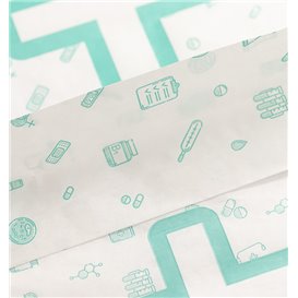 Bolsa de Papel Blanca Farmacia 14+7x27cm (125 Uds)