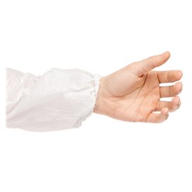 Manguitos en Polietileno 18x44cm G80 Blanco (1.000 Uds)