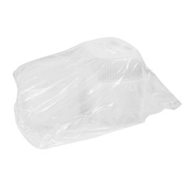 Tarrina Tapa Alta Bisagra PP 1500ml Microondas (25 Uds)