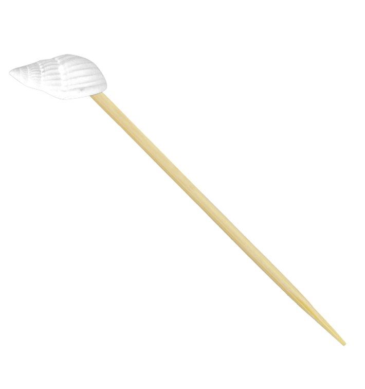 Pincho de Bambú Concha 7cm (100 Uds)