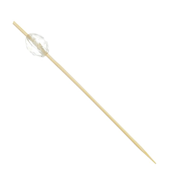 Pincho de Bambú Diamante 9cm (100 Uds)
