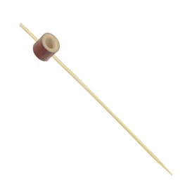 Pincho de Bambú Anillo Rojo 12cm (1000 Uds)