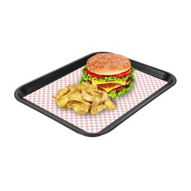 Envuelta Antigrasa “Vichy” Rojo 31x35cm (1.000 Uds)