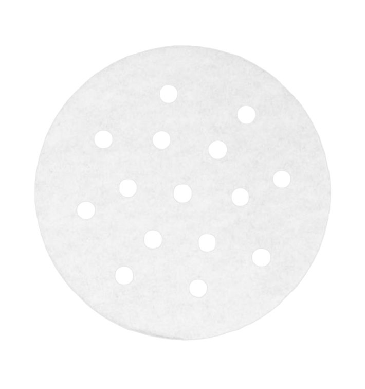 Papel Antigrasa Blanco para Vaporera Ø15 cm (2000 Uds)