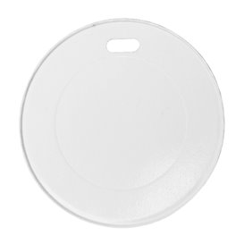 Tapa Travel con Agujero de Papel Blanca Ø8,0cm (1.000 Uds)